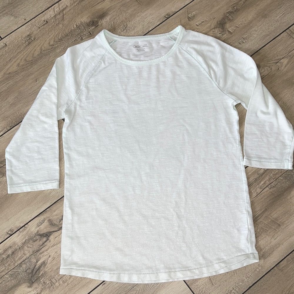 Cherokee Girl 3/4 Sleeve Top Size XL (14/16)